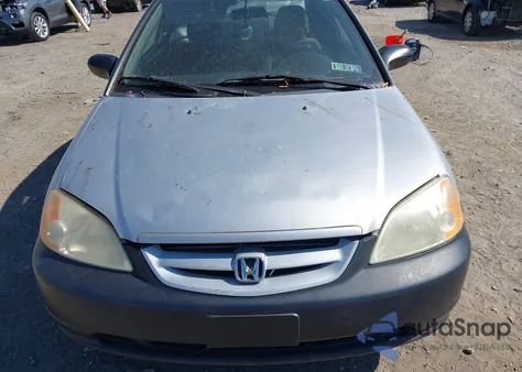 2003 Honda Civic Lx из США, поврежденный, VIN 1HGEM22513L002133